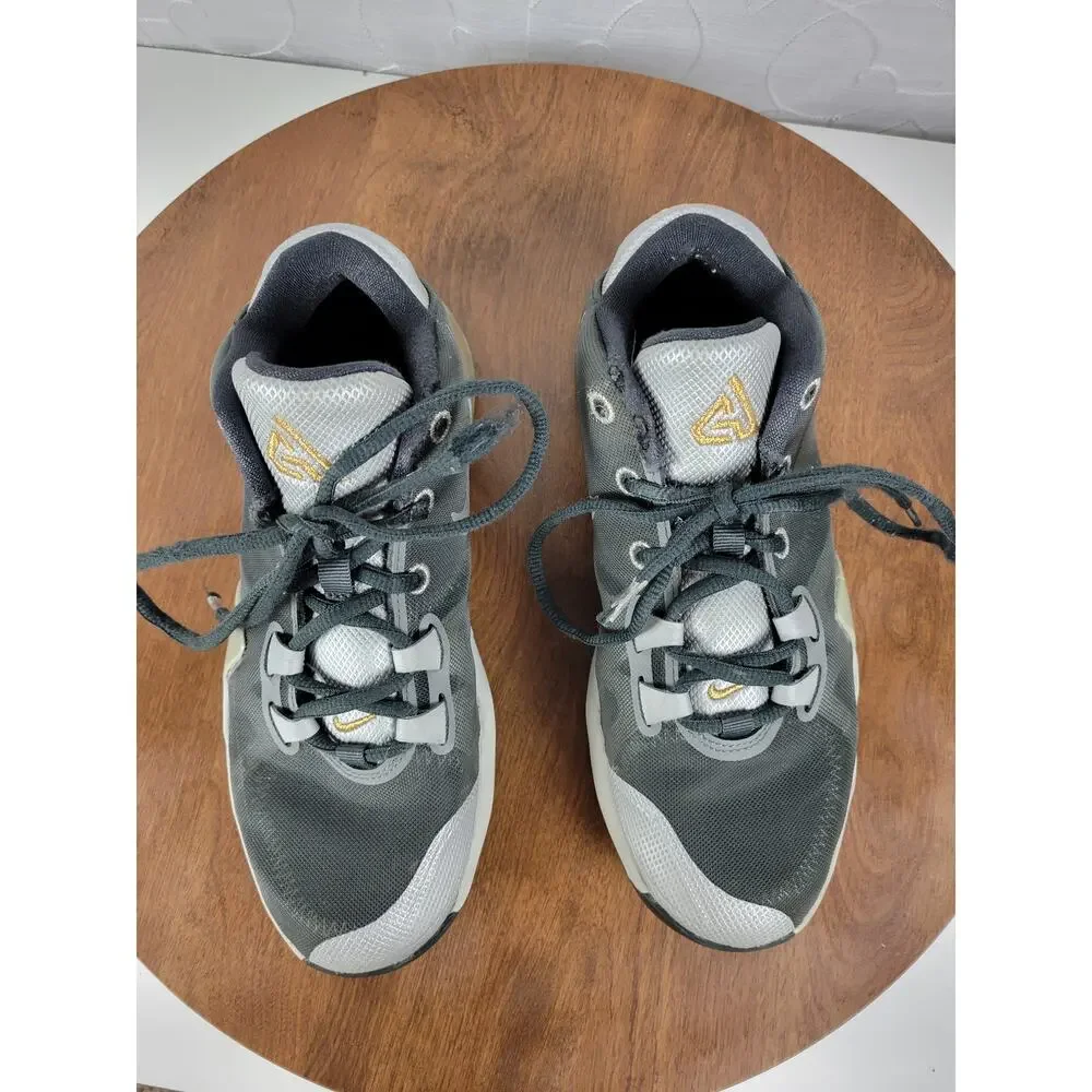 Nike Zoom Freak 1 Kids Basketball Shoes 6 Smoke Gray Sneakers BQ5633-050